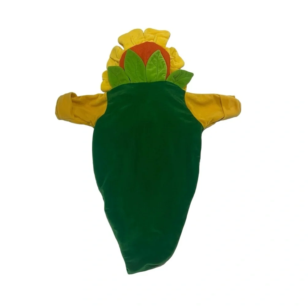 VINTAGE DISNEY STORE BABY SUNFLOWER COSTUME BUNTING 0–3 MONTHS